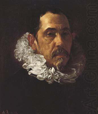 Portrait d'homme Portant barbiche (Francisco Pacheco) (df02), Diego Velazquez